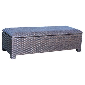 Casarano Wicker Storage Bench