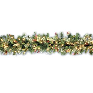 Christmas Garland With Lights - Update Today