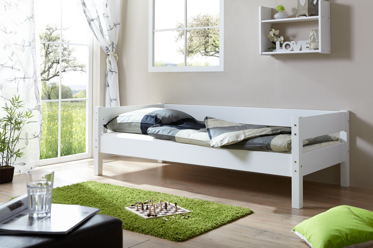 TICAA Einzelbett Robby, 90 x 200 cm & Bewertungen | Wayfair.de