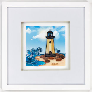 Lighthouse Decor Wayfair Lighthouse Framed Wall Decor