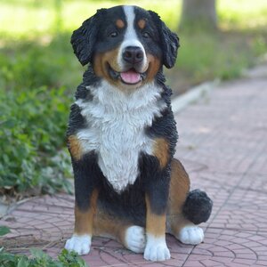 Bernese Mountain Dog Statue