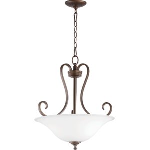 Celesta 3-Light Inverted Bowl Pendant