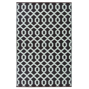 Coco Chanel Rugs Wayfair Lightweight Reversible Coco Brown Ivory Indoor Outdoor Area Rug