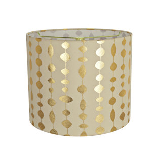 Lamp Shades Joss Main Transitional Spider 12 Fabric Drum Lamp Shade