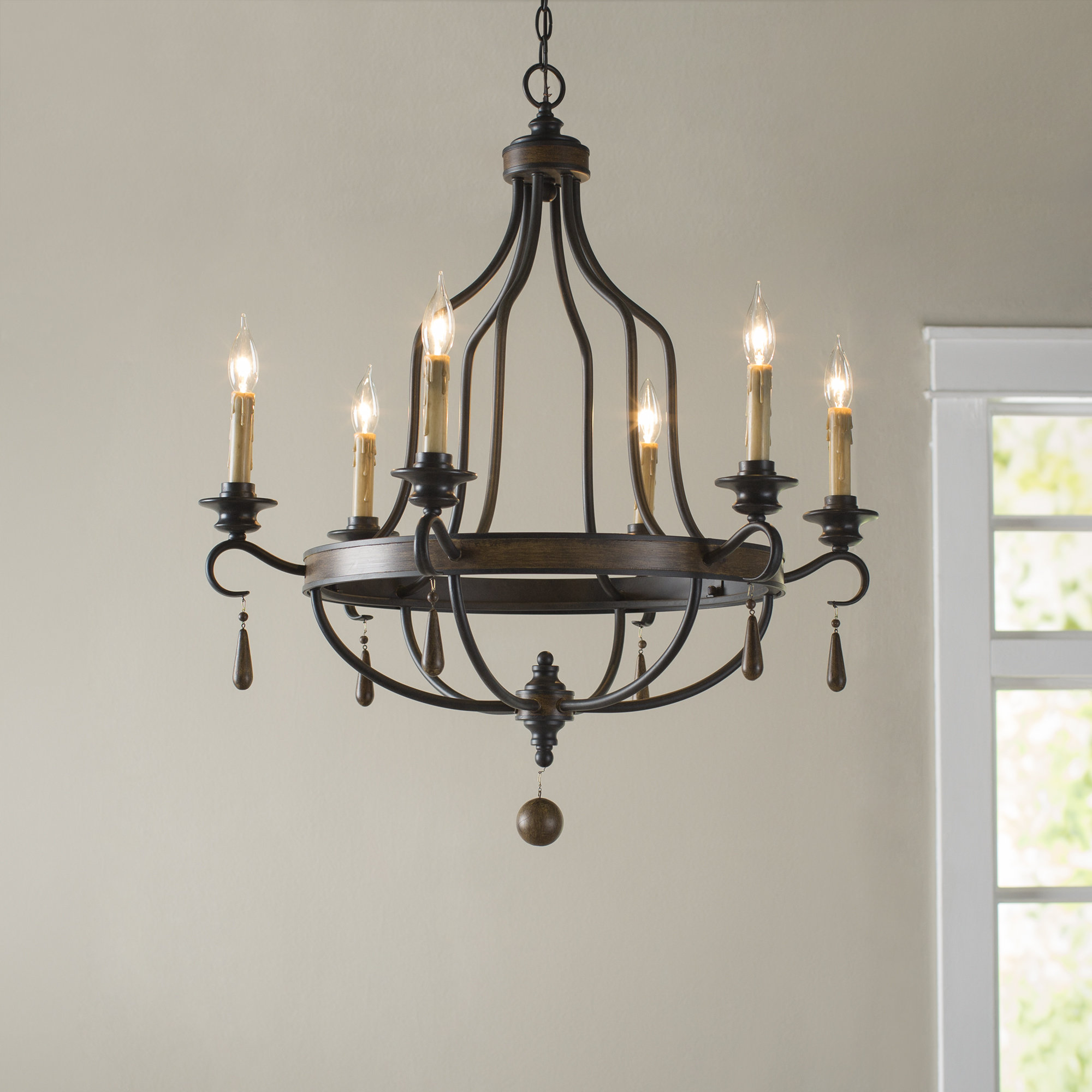 Birch Lane Coningsby 6 Light Chandelier Reviews