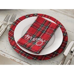 Tartan Plaid Napkins (Set of 4)