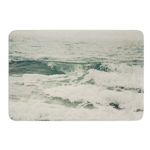 Crashing Waves by Cristina Mitchell Bath Mat