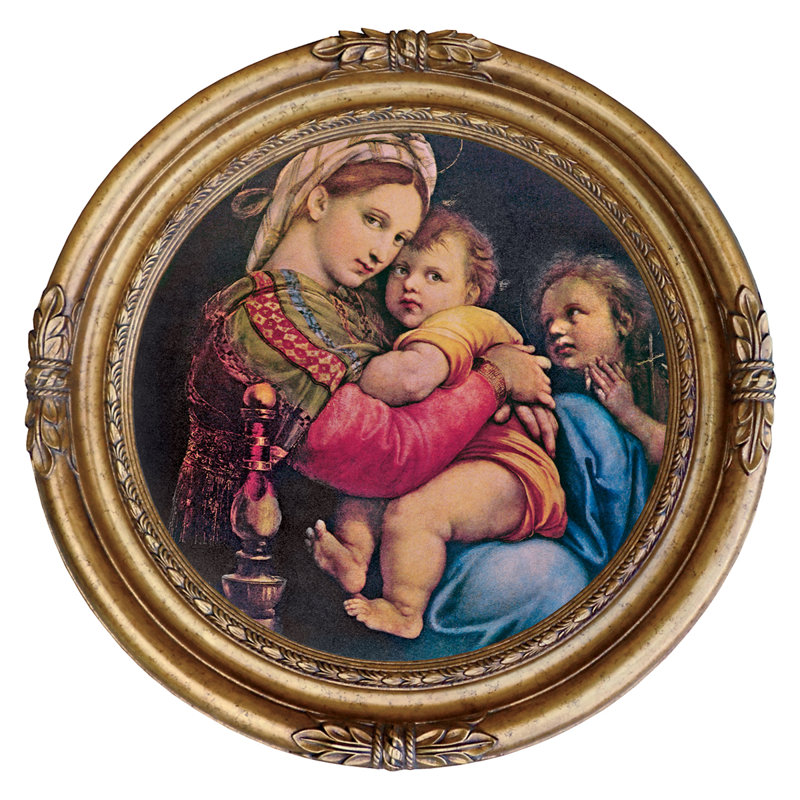 Design Toscano Madonna della Seggiola, 1514 by Raphael ...