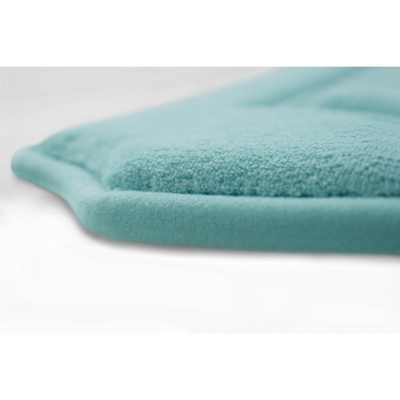 Bath Studio Walden Large Premium Micro Plush Memory Foam Bath Mat Set