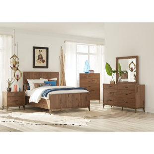 Mid Century Modern Bedroom Sets You Ll Love Wayfair Huntsville Panel Configurable Bedroom Set