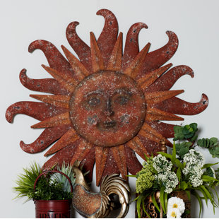 Celestial Wall Decor Wayfair Traditional Celestial Sun Wall Decor