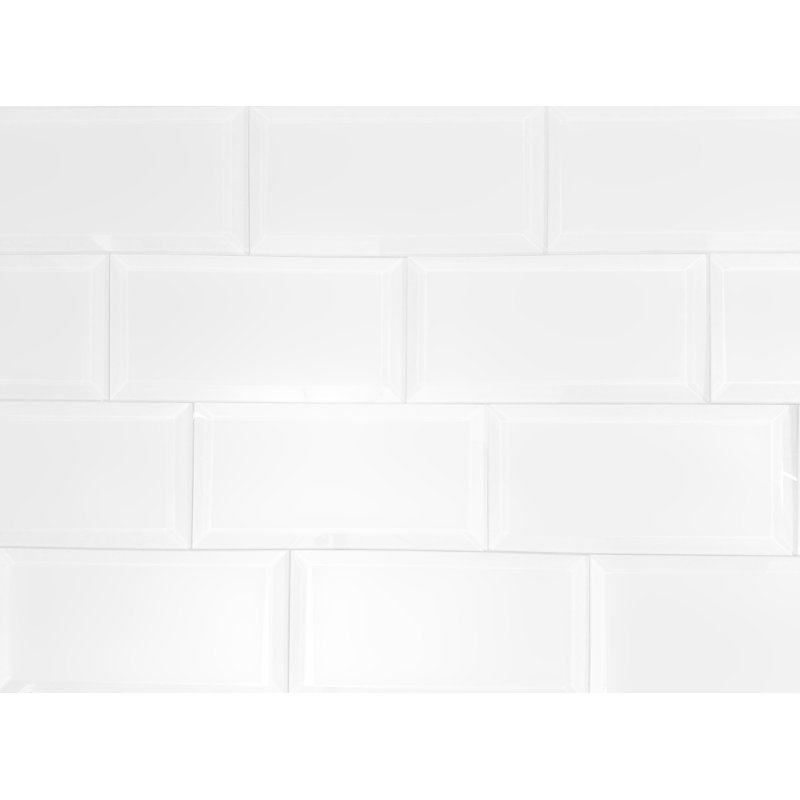 Abolos Frosted Elegance 3 X 6 Gl Subway Tile In Matte White Frosted Elegance 3 X 6 Gl Subway Tile In Matte White
