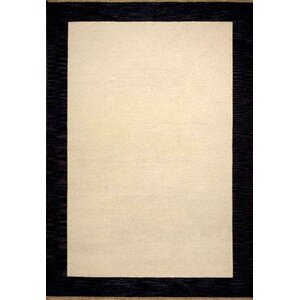 Henley Hand-Tufted Cardinal Black Area Rug