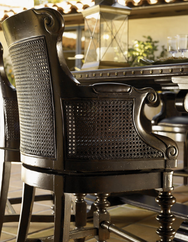 Tommy Bahama Home Kingstown 24" Swivel Bar Stool & Reviews Wayfair