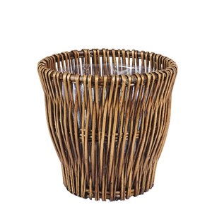 Wicker Waste Basket