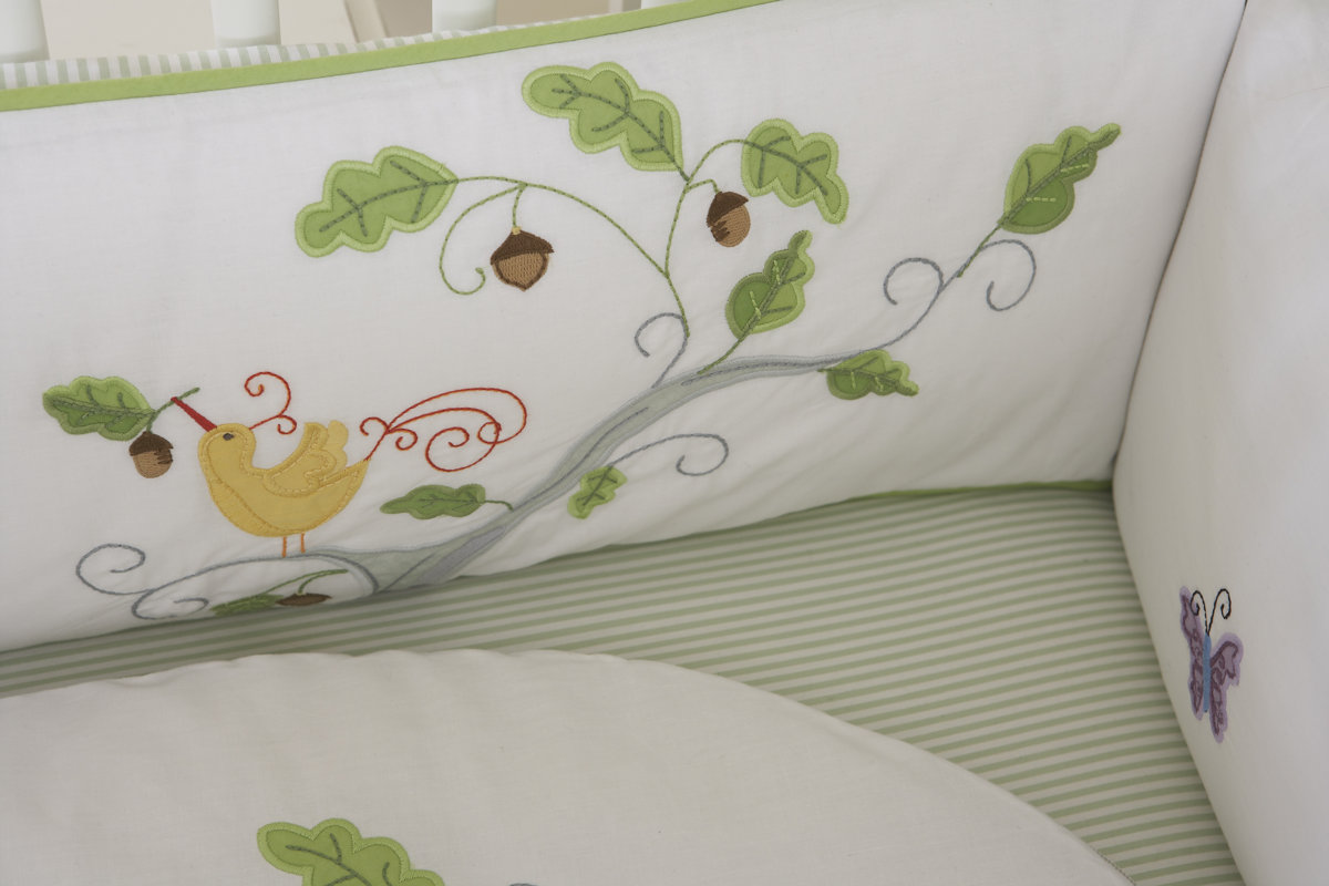 The Little Acorn Wishing Tree Fitted Crib Sheet & Reviews Wayfair