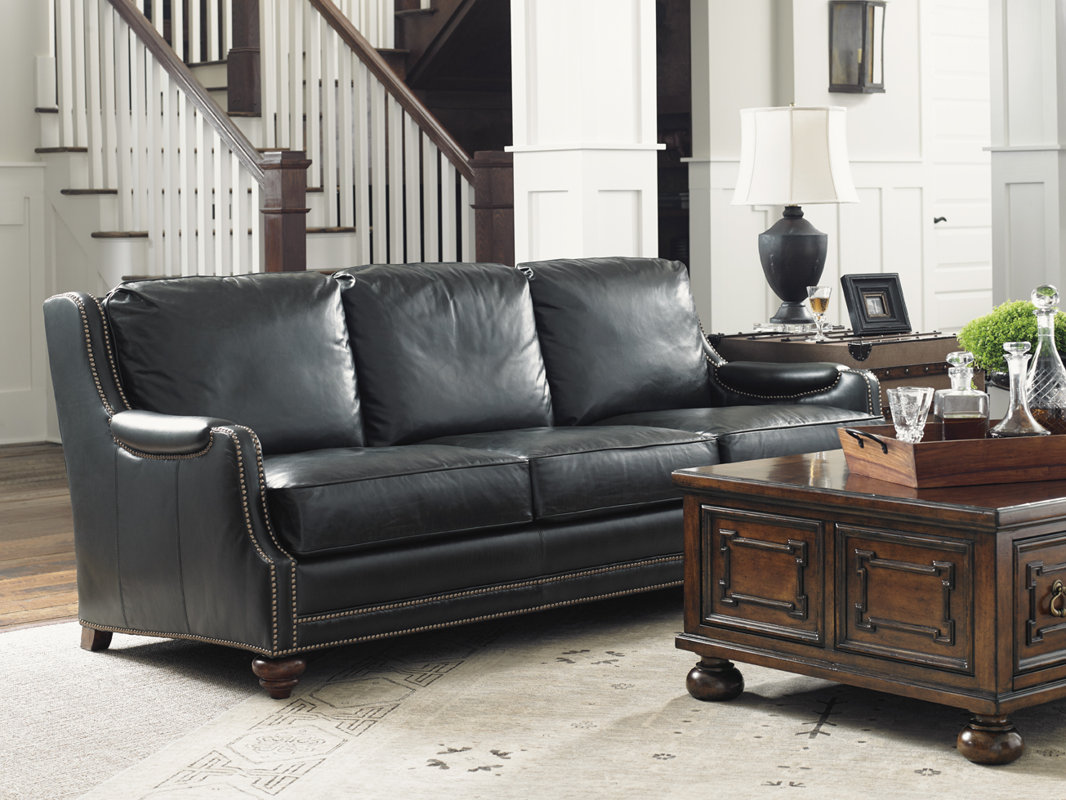 coventry hills leather sofa