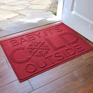 Aqua Shield Baby It's Cold Doormat