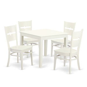 Oxford 5 Piece Dining Set by East West Furniture