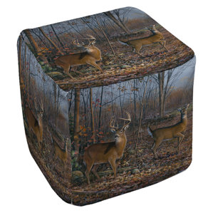 Lovers Lane Ottoman by Manual Woodwork..
