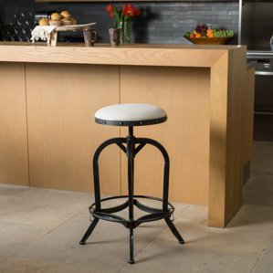 Mira Adjustable Height Swivel Bar Stoo..