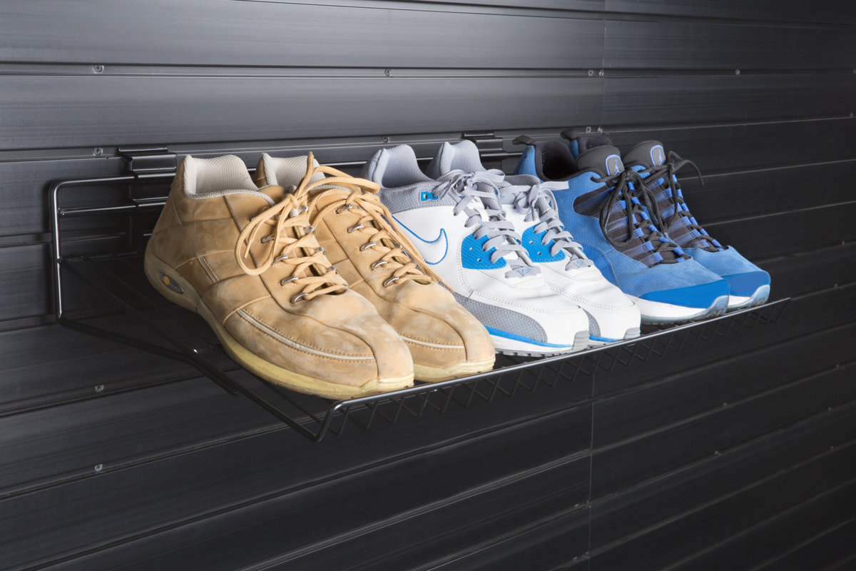 Viper Tool Storage Slat Wall Angled 1Tier Shoe Rack & Reviews Wayfair