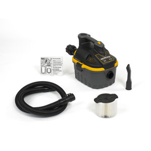 4 Gallon 5.0 Peak HP Portable Wet / Dry Vacuum