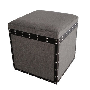Mandalay Storage Stool by Screen Gems