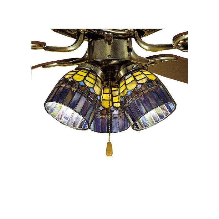 Astoria Grand Diane 4 Glass Bowl Ceiling Fan Fitter Shade Wayfair