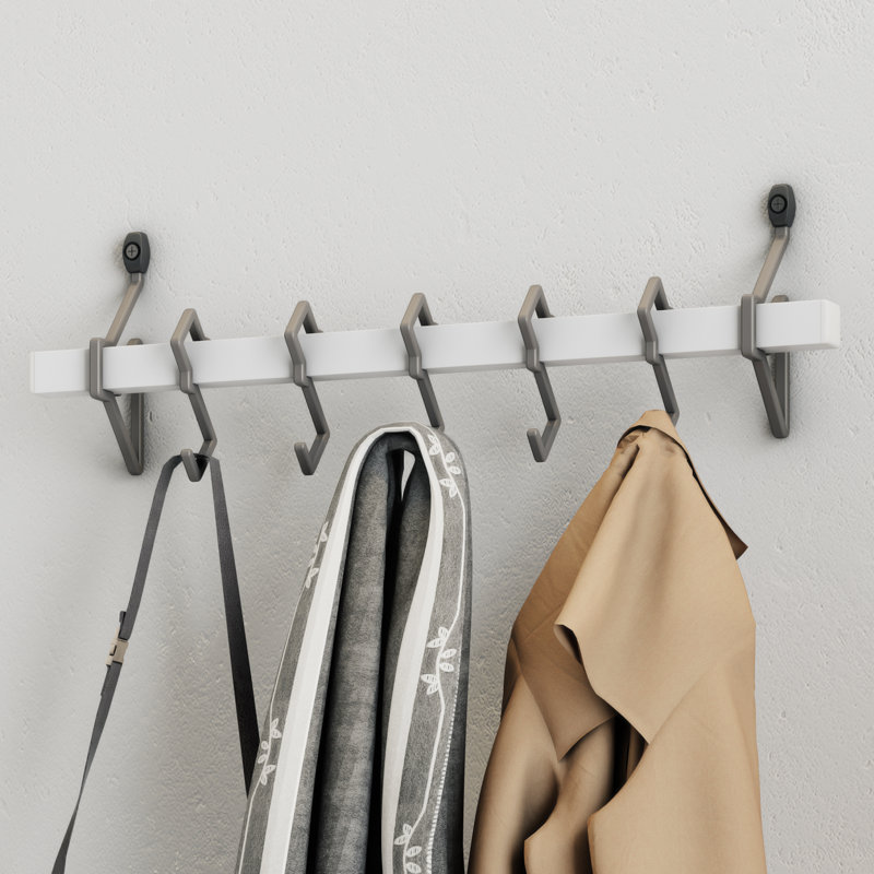 Zipcode Design Jerez Metal Wall Mount Coat Rack with ...