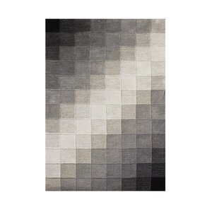 Fairfield Hand-Tufted Black/Grey Area Rug