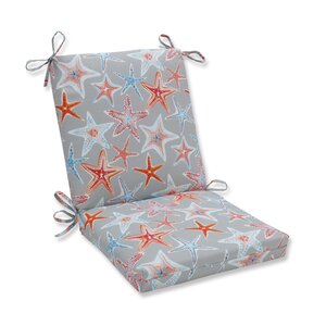 Stars Collide Squared Corner Outdoor Dining Chair Cushion
