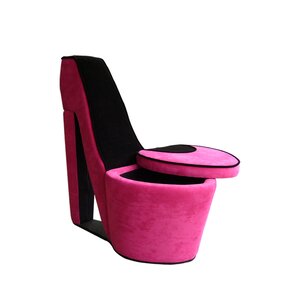 Davey High Heel Storage Lounge Chair