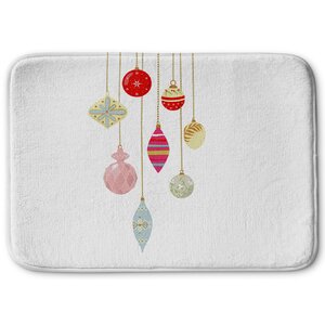 Christmas Bling Memory Foam Bath Rug