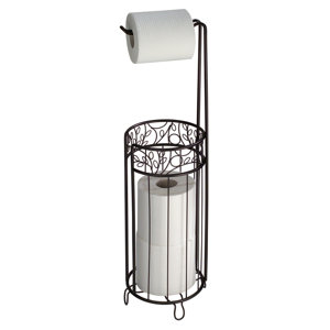 Decorative Free Standing Toilet Paper Holder