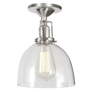 Edgar Modern 1-Light Semi Flush Mount