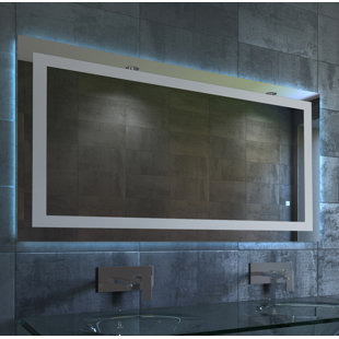 Vanity Mirrors With Lights You Ll Love Wayfair Fosse Led Bathroom Vanity Mirror