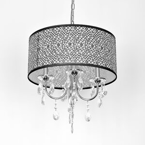 Darshan 4-Light Crystal Chandelier