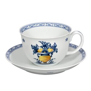 Viana Tea Cup and Saucer (Set of 4)