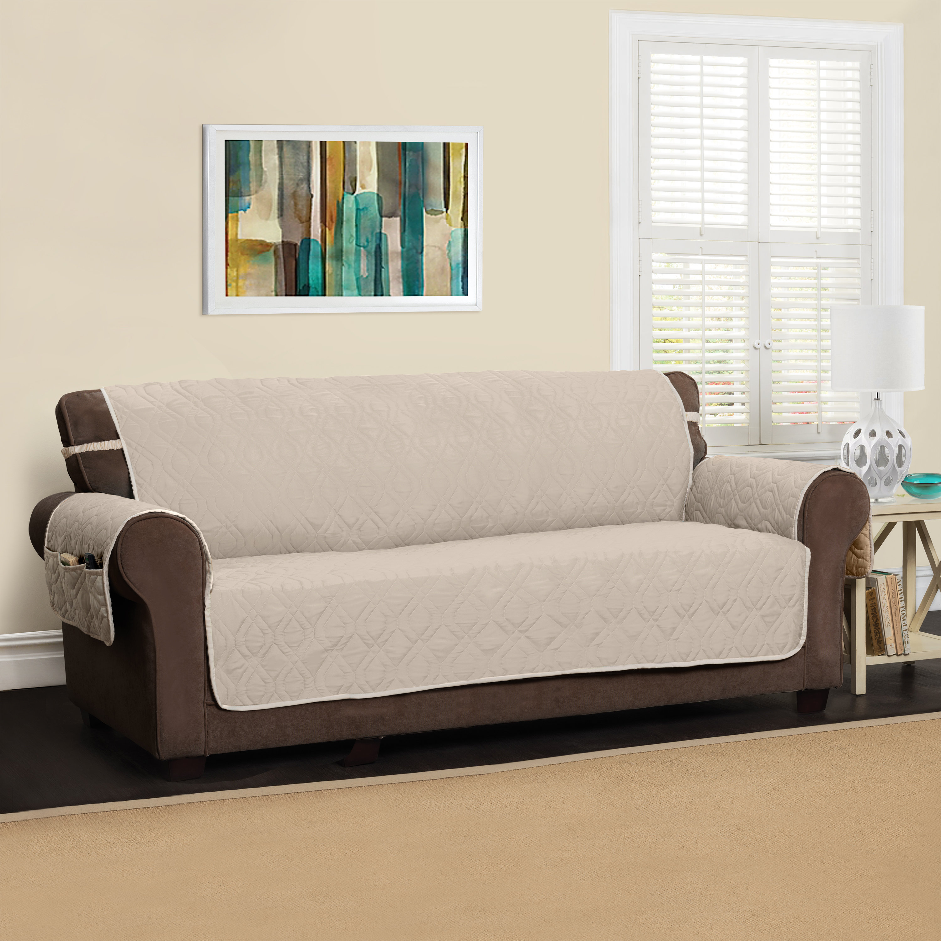 Winston Porter T Cushion Sofa Slipcover Wayfair