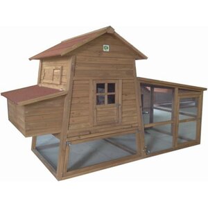 Chicken Coop with Chicken Run