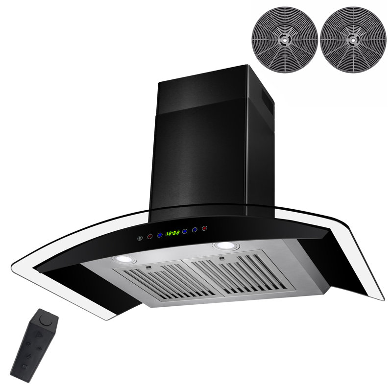 AKDY 36" 400 CFM Convertible Wall Mount Range Hood & Reviews Wayfair