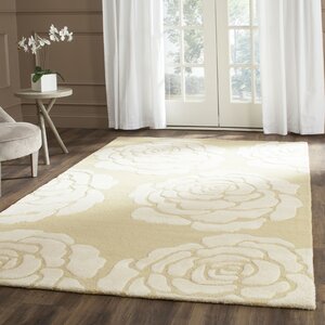 Martins Light Gold/Ivory Area Rug