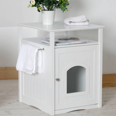Archie Oscar Alfie Litter Box End Table Reviews Wayfair Alfie Litter Box End Table