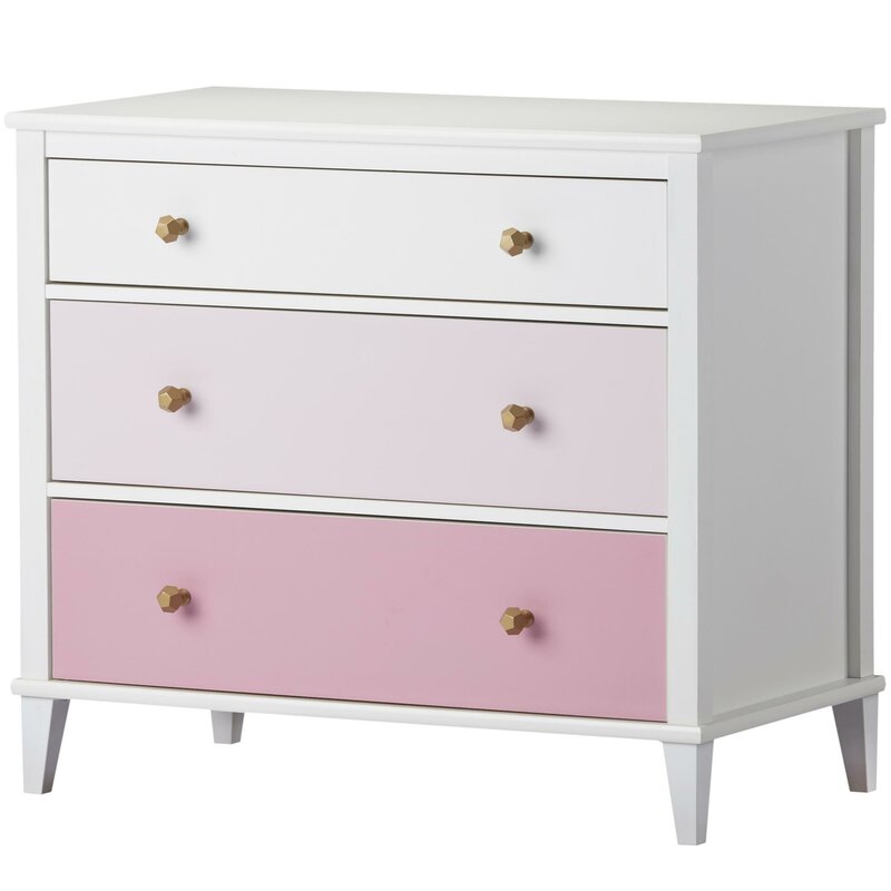 Little Seeds Monarch Hill Poppy 3 Drawer Dresser & Reviews Wayfair.ca