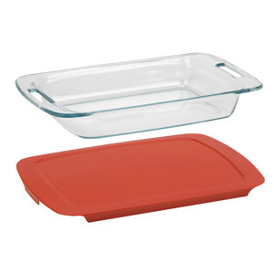 Pyrex Easy Grab 3 Qt. Oblong Baking Dish with Cover