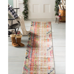 Hallway Runners You Ll Love Wayfair Newburyport Beige Orange Area Rug