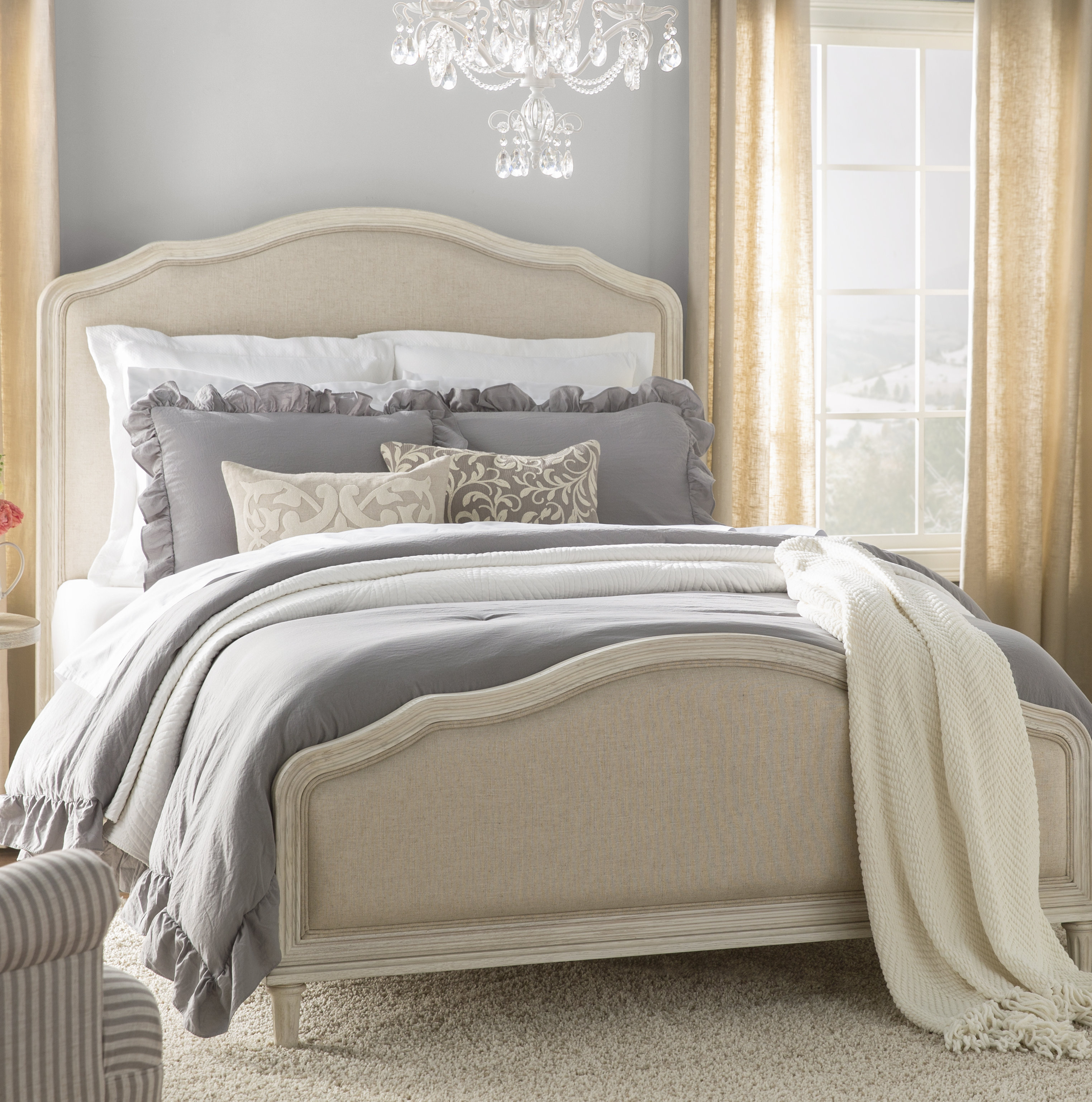 Birch Lane Heritage Watson Upholstered Panel Bed Reviews Our Sites Gift Cards Wayfair Professional Birch Lane