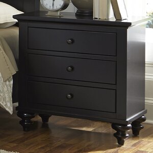 Willshire 3 Drawer Nightstand