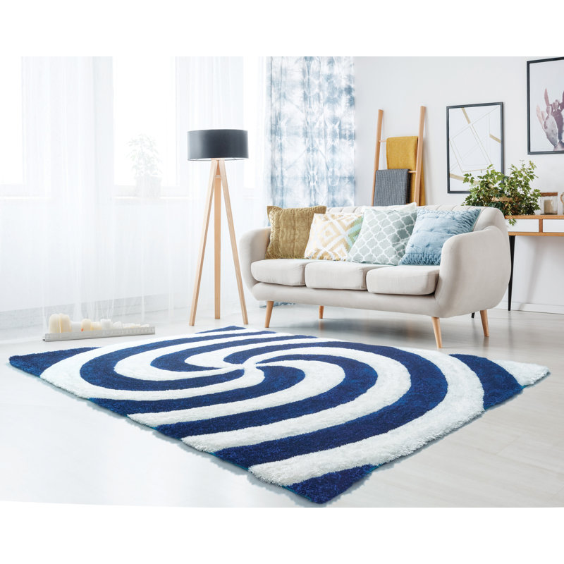 Wrought Studio S Navy Blue Pure White Area Rug Wayfair S Navy Blue Pure White Area Rug